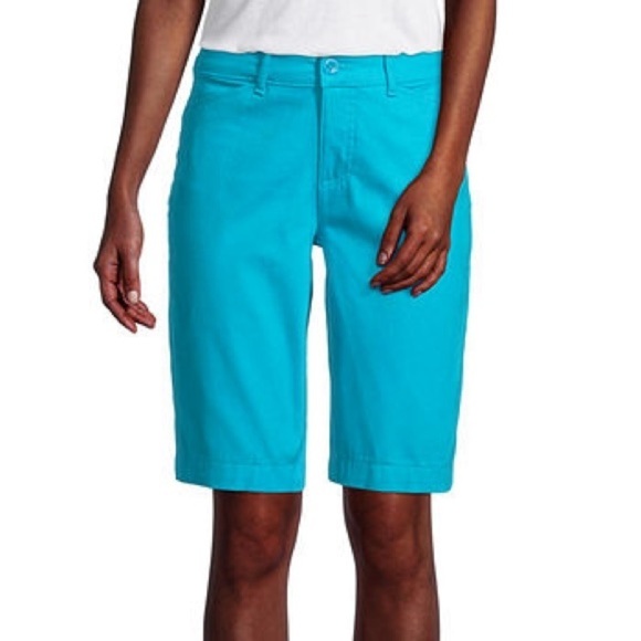 St. John's Bay Pants - Bag260. NWT St. John's Bay Mid Rise Secretly Slender 11 1/2" Bermuda Shorts